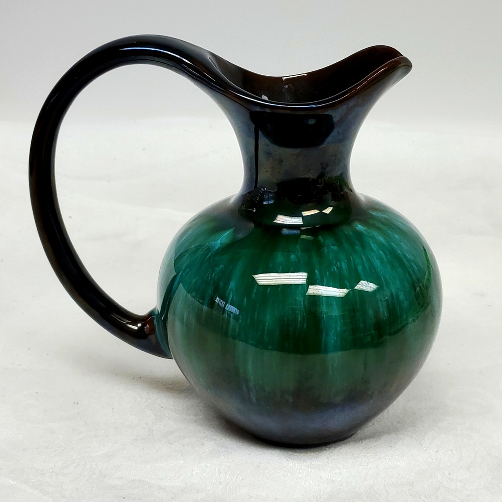 Vintage 1970’s BlueMountain Pottery small  6” redware  pitcher
